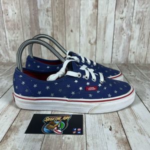 Vans red white blue - Womens 6